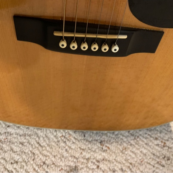 2002 Martin D-28 Six String Acoustic Electric Guitar with case - Picture 10 of 14